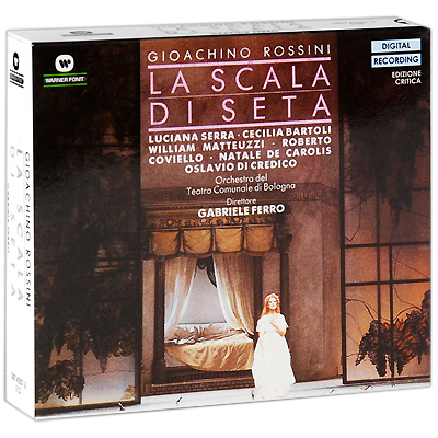 Gabriele Ferro Rossini La Scala Di Seta Edizione Critica (2 CD) Формат: 2 Audio CD (Box Set) Дистрибьюторы: Warner Music, Торговая Фирма "Никитин" Германия Лицензионные товары инфо 6046l.