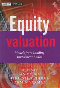 Equity Valuation: Models from Leading Investment Banks Издательство: Wiley, 2008 г Суперобложка, 438 стр ISBN 0470031492 Язык: Английский инфо 2629m.